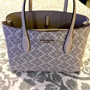 Kate Spade Flower Coated Canvas Handbag